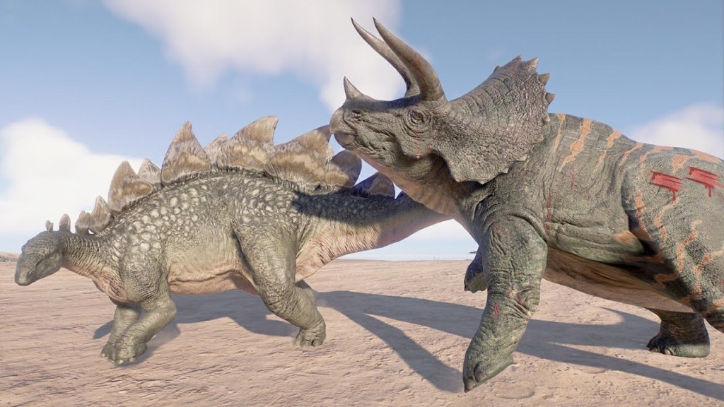 Triceratops vs Stegosaurus: Clash of the Herbivorous&nbsp;Titans!